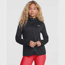 Camiseta Manga Longa Under Armour Tech Full Zip - Feminina