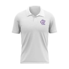 Camisa Braziline Polo Flamengo Ocean ADT - Masculina