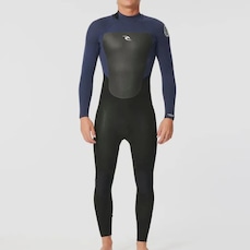 Long John Rip Curl Omega 3/2mm Back Zip Steamer - Masculino
