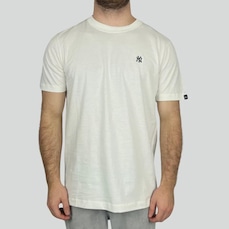 Camiseta New Era Mini Bordado Neyyan Off White - Masculina