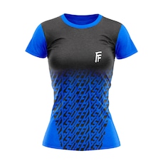 Camiseta Dry Fit Beach Tennis com Proteção Uv50 Cen - Feminina