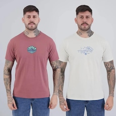 Camiseta Hang Loose - 2 Unidades - Masculina