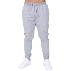 Calça Esportiva Plus Size Moletom Com Bolso Lisa Casual - Unissex