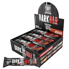Barra De Proteína Darkness Dark Bar Cookies E Cream Com Nibs De Cacau 720g 8 Unidades