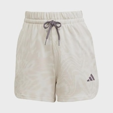 Shorts Estampado adidas Essentials Três Listras - Feminino