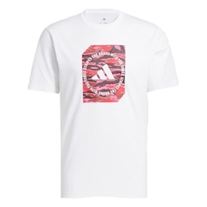 Camiseta adidas Gráfica Camuflada Box - Masculina