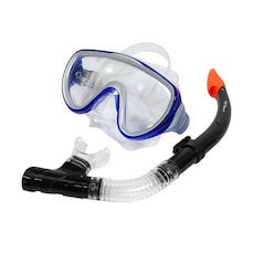 Kit De Mergulho Poker Kea Com Máscara E Snorkel