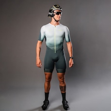 Macaquinho Triathlon C/ Manga Woom Carbon Storm Fusion I - Masculino