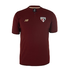 Camisa Polo Viagem do São Paulo Spfc 2025 New Balance - Masculina