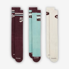 Meia Nike Everyday Plus - 3 Pares - Unissex