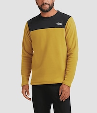 Blusão sem Capuz Fleece The North Face TKA Glacier Crew - Masculino