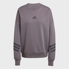 Blusão de Moletom adidas Três Listras Future Icons - Feminina