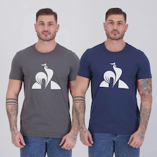 Camiseta Le Coq Sportif II - 2 Unidades - Masculina