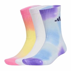 Kit Meia adidas Tie Dye - 3 Pares - Adulto