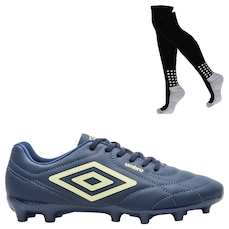 Kit Chuteira de Campo Umbro Class Footballer e Meião - Adulto