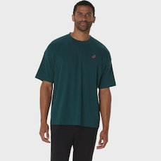 Camiseta Asics Spiral Embroidery Relax Fit - Masculina