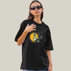 Camiseta Oversized Prime WSS Sunny Pelican - Feminina