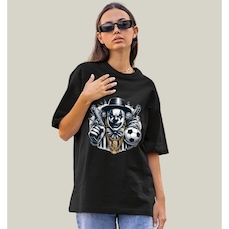Camiseta Oversized Prime WSS Clown Of Chaos - Feminina