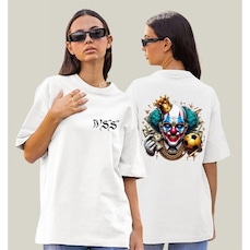 Camiseta Oversized Prime WSS Cash Clown - Feminina