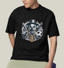 Camiseta Oversized Prime WSS Clown Of Chaos - Masculina