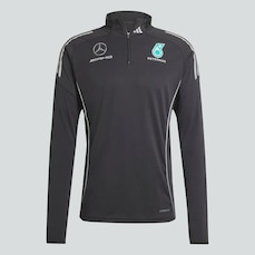 Camiseta Manga Longa adidas Mercedes AMG Petronas Fórmula 1 Team Mechanic - Masculina