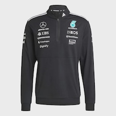 Blusão adidas 1/4 zip Mercedes AMG Petronas Formula One Team - Masculino