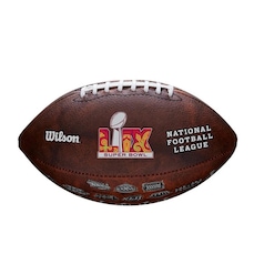 Bola de Futebol Americano Wilson NFL Super Bowl Lix Throwback