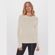 Camiseta Manga Longa Bodyforsure Lisa Essentials - Feminino