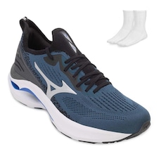 Kit Tênis Mizuno WavZest 2 + Meia - Masculino