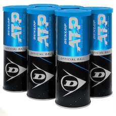 Bola de Tênis Dunlop Atp Premium Pack com 6 Tubos
