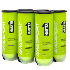 Bola de Tênis Ama Master Pack com 6 Tubos 24 Bolas