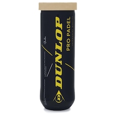 Bola dPadel Dunlop Pro Padel Tubo com 3 Bolas