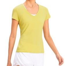 Camiseta Live V Side Action - Feminina