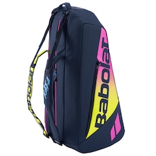 Raqueteira Tênis Babolat Pure Aero Rafa X6 Colorida 70L