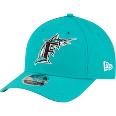 Boné New Era 9forty Mcrown MLB Player Replica Florida Marlins - Adulto