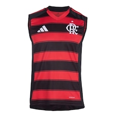 Camiseta Regata do Flamengo Uniforme 1 25/26 Torcedor adidas - Masculina