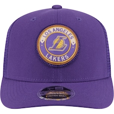Bone Aba Curva New Era 9SEVENTY Trucker Los Angeles Lakers All-Star Game 2025 Fan Pack - Adulto