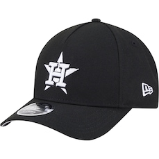 Bone Aba Curva New Era 9FORTY M-Crown A-Frame MLB Houston Astros - Adulto