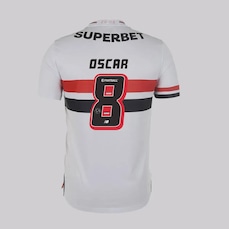 Camisa New Balance São Paulo I 2025 8 Oscar - mASCULINA