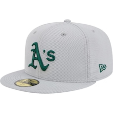 Boné New Era 59fifty Fitted Clubhouse 2025 Oakland Athletics - Masculino