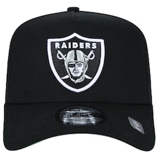 Bone Aba Curva New Era 9FORTY A-Frame NFL Las Vegas Raiders Core - Adulto