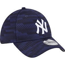 Boné Aba Curva New Era 39THIRTY Stretch Snap Clubhouse 2025 New York Yankees - Adulto