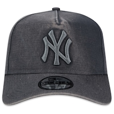 Bone Aba Curva New Era 9FORTY A-Frame MLB New York Yankees Core - Adulto