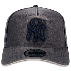 Bone Aba Curva New Era 9FORTY A-Frame MLB New York Yankees Core - Adulto