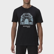 Camiseta Oakley Bunker Tee Jet Black - Masculina