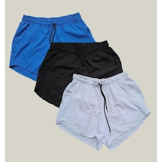Short WSS Praia Elastano Premium - 3 Unidades - Feminino