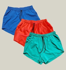 Short WSS Praia Elastano Premium - 3 Unidades - Feminino