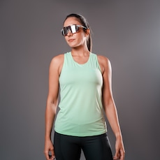 Camiseta Regata Woom Running Light Run - Feminina