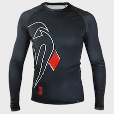 Rashguard Venum Black Belt Dark - Masculino