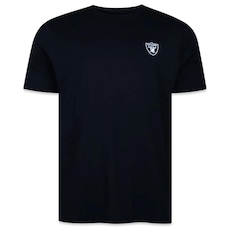 Camiseta New Era Las Vegas Raiders Mini Logo - Masculina